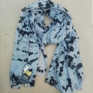 Viscose tie dye scarves